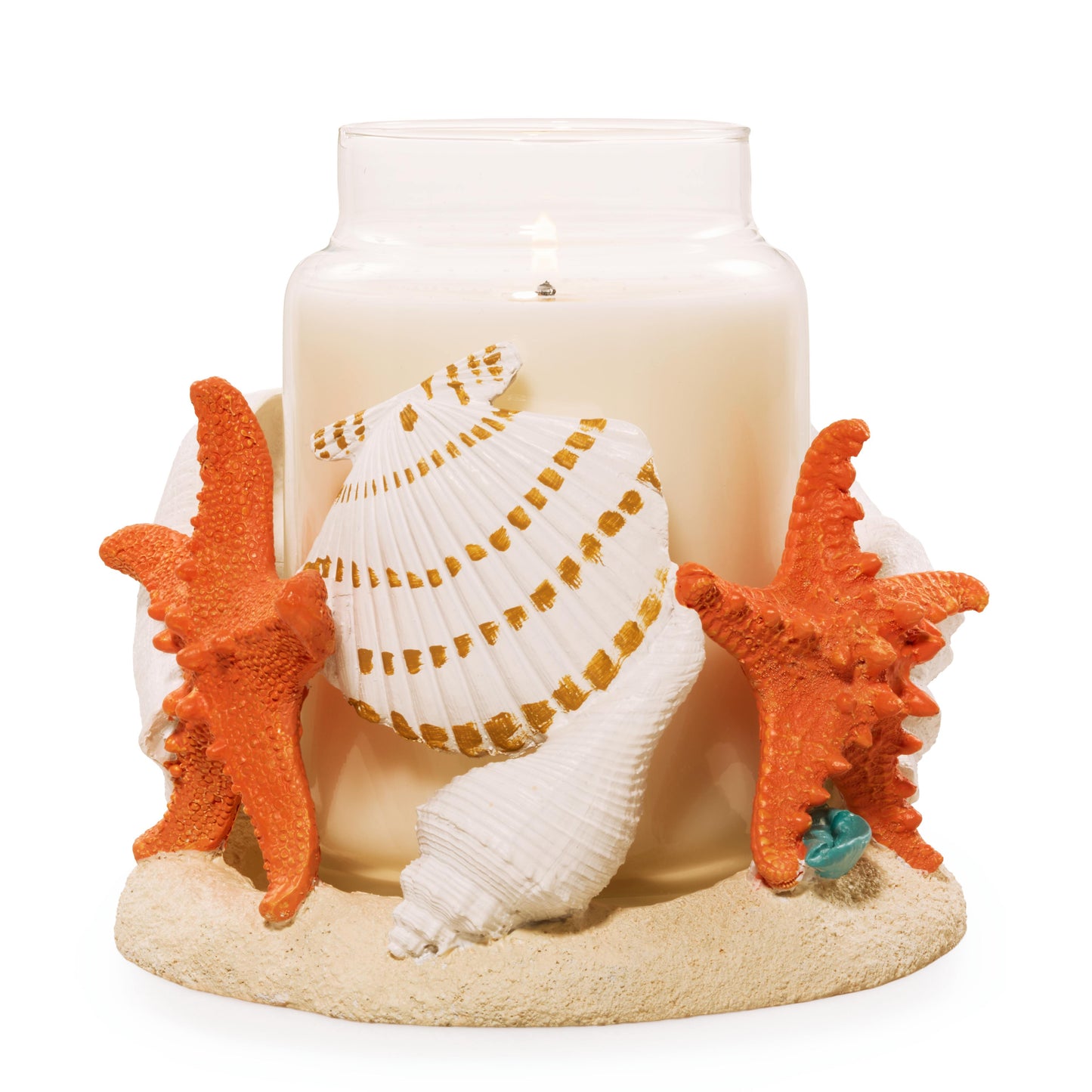 Seashell Jar Candle Holder G491