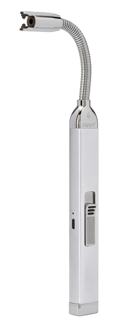 Zippo Rechargeable Silver Candle Lighter 8YA9